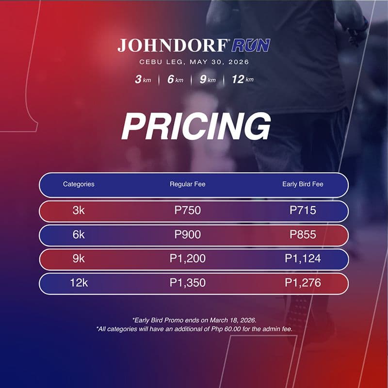 Johndorf Run 2026 race event poster image