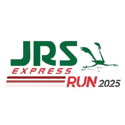 JRS Express Run 2025 race event logo image