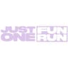 Just One Fun Run race event logo image