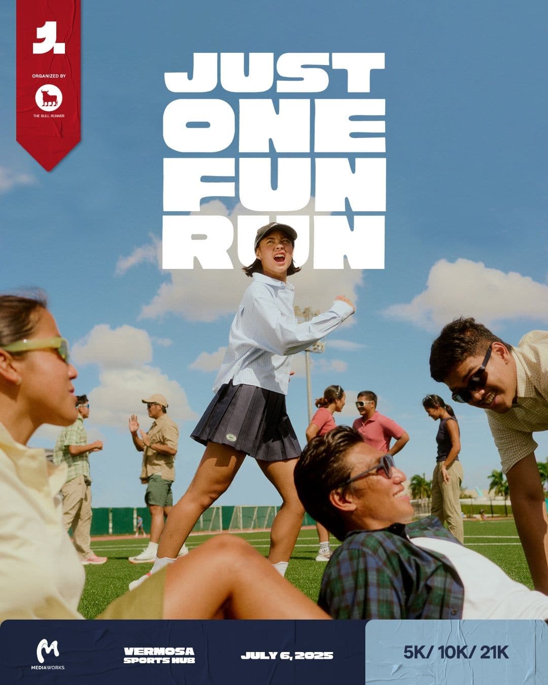 Just One Fun Run 2025 poster