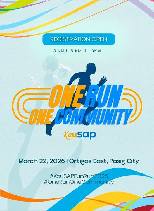 Kausap Fun Run race event poster image