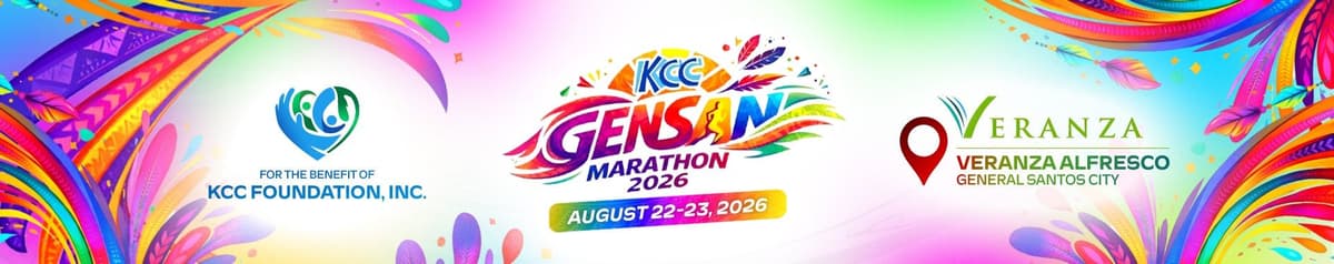 KCC Gensan Marathon 2026 race event banner image