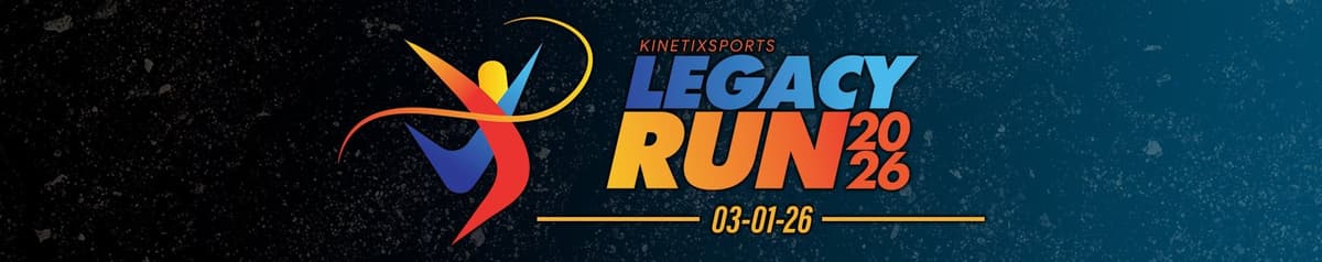 KinetixSports Legacy Run 2026 race event banner image