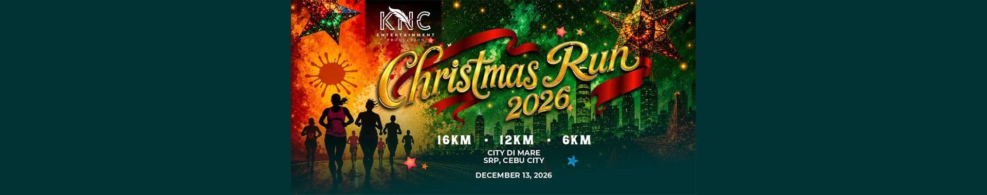 KNC Christmas Run 2026 race event banner image