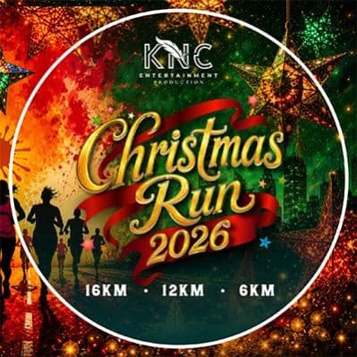 KNC Christmas Run 2026 race event logo image