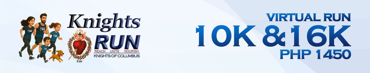 Knights Run 2026 Virtual Run race event banner image