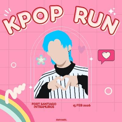 Kpop Run race event logo image