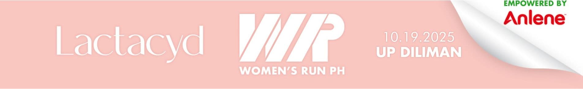 Lactacyd Women’s Run PH 2025 race event banner image