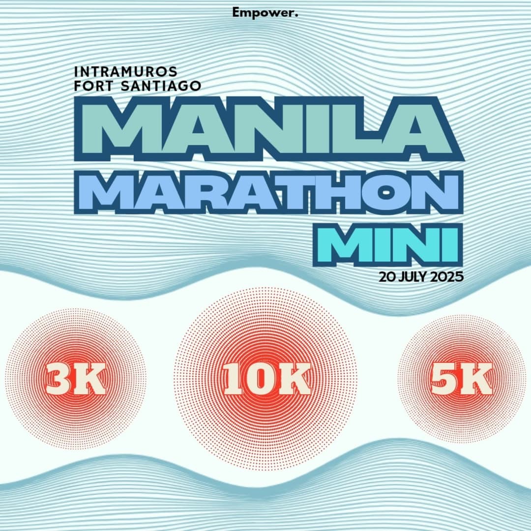 Manila Mini Marathon race event poster image