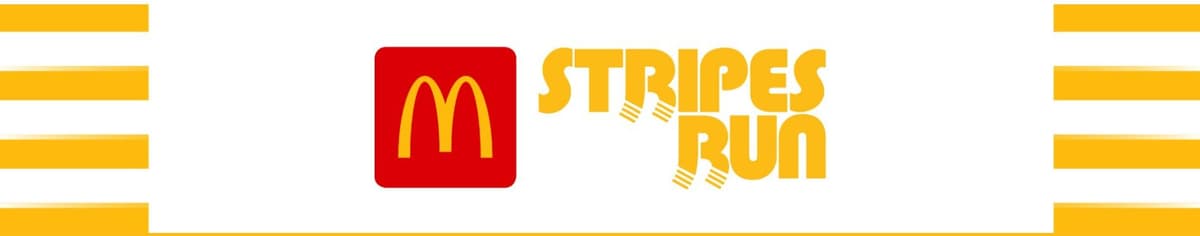 McDonald’s Stripes Run 2025 race event banner image