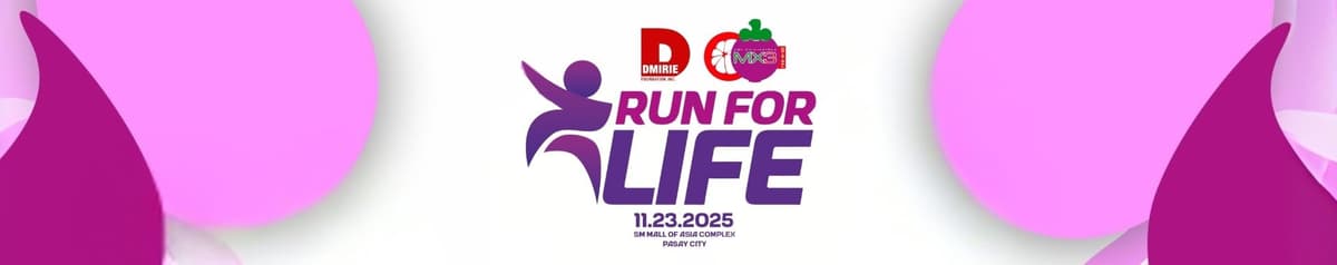 MX3 Run for Life race event banner image