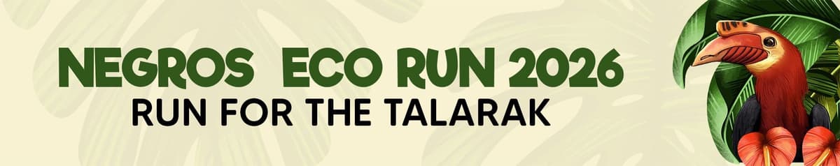 Negros Eco Run 2026 race event banner image