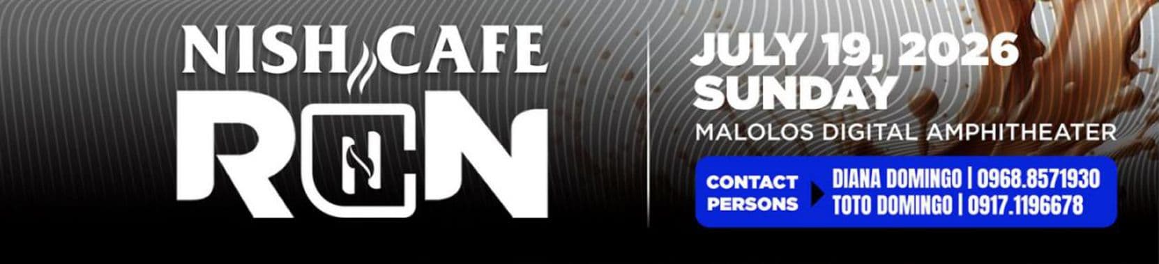 Nish Cafe Run race event banner image