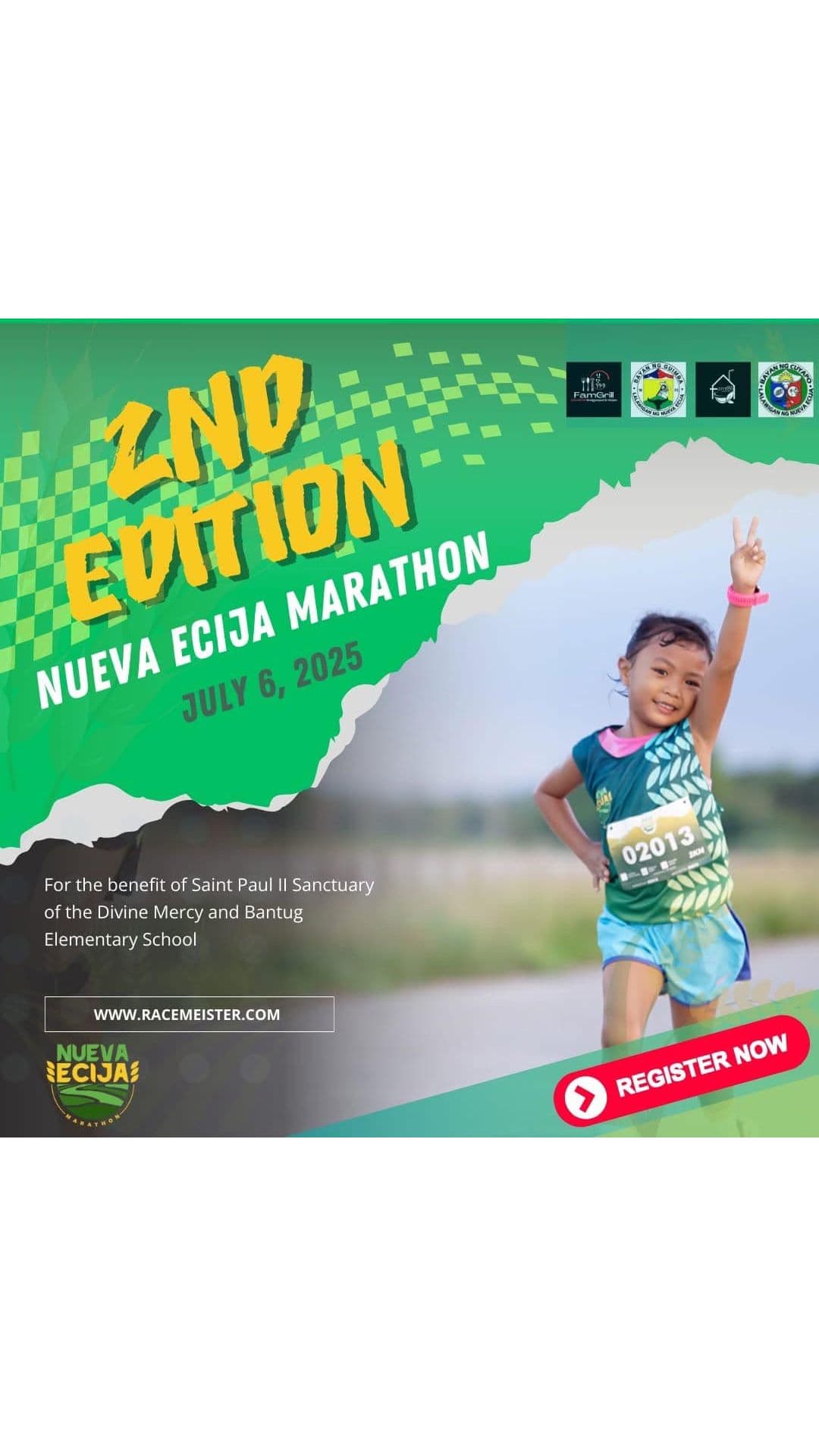 Nueva Ecija Marathon 2025 poster