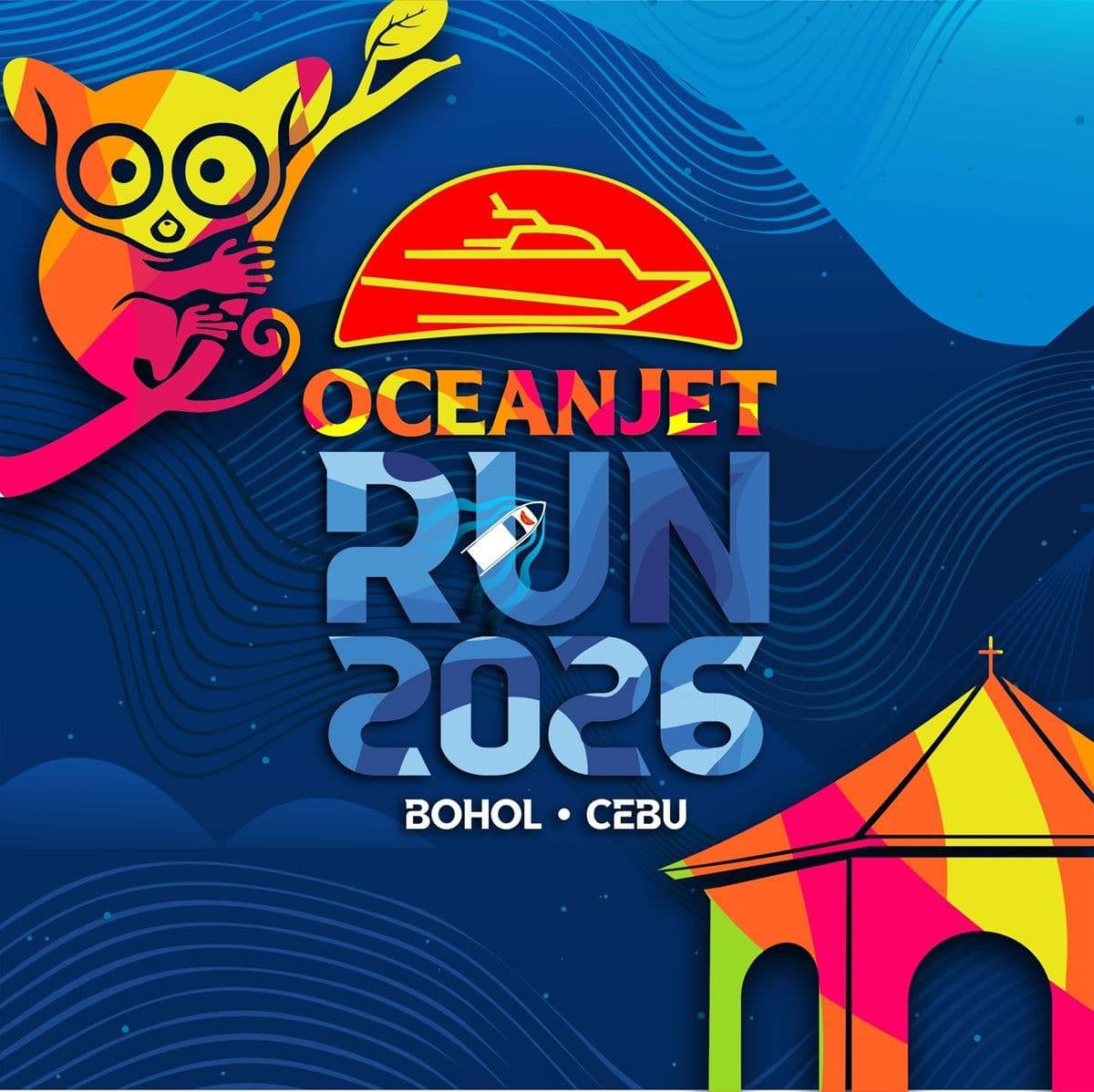 Oceanjet Run 2026 - Bohol Leg race event logo image