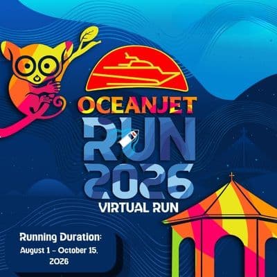 Oceanjet Run 2026 Virtual Run race event logo image
