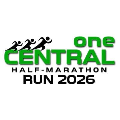 One Central Half-Marathon Run 2026 race event logo image