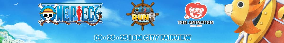 One Piece Run 2025 race event banner image