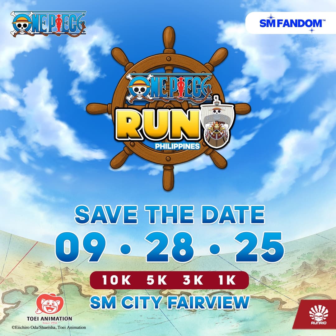 One Piece Run 2025 race event poster image