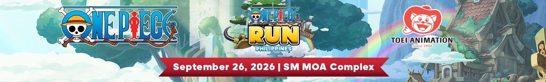 One Piece Run 2026 race event banner image