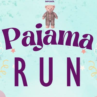 Pajama Run 2026 race event logo image