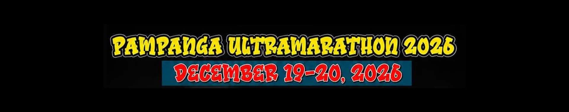 Pampanga Ultramarathon 2026 race event banner image