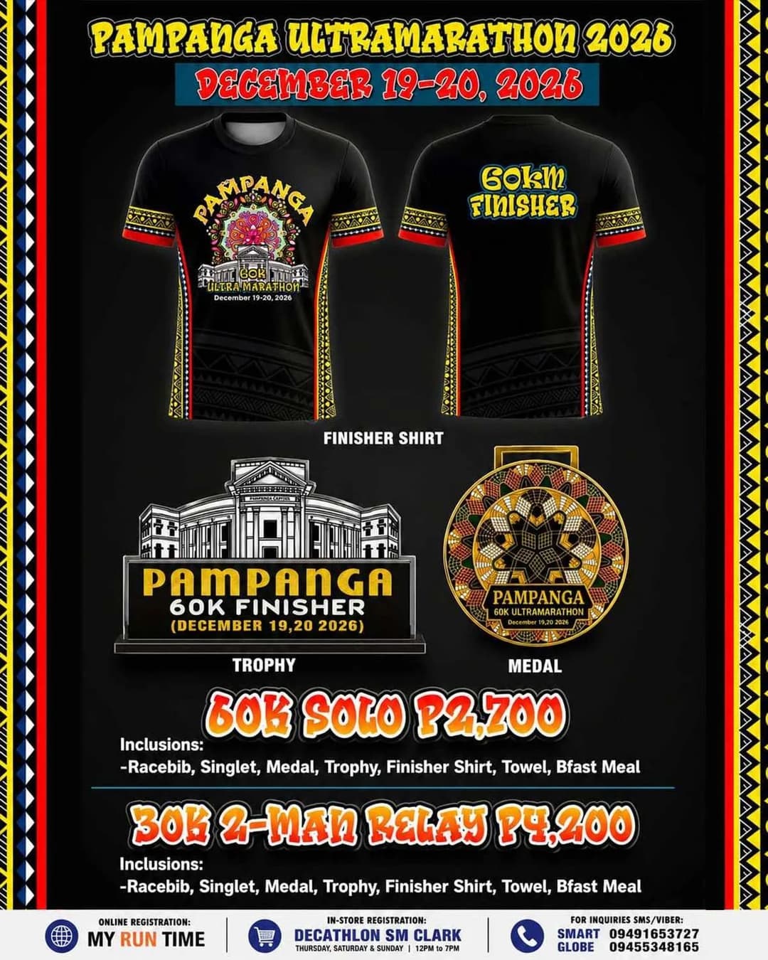 Pampanga Ultramarathon 2026 race event poster image
