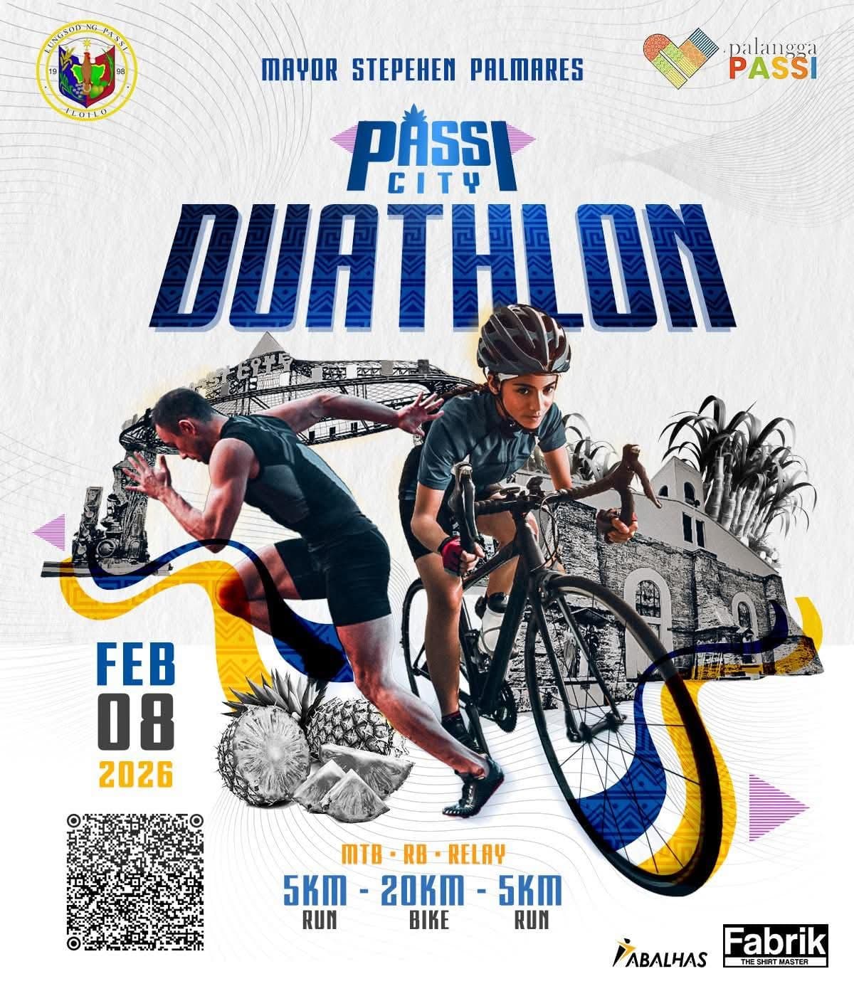 Passi City Duathlon race event banner image