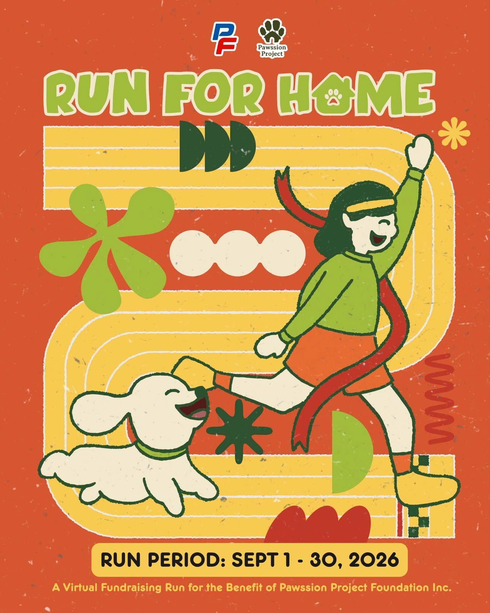 PAWSsion Project : Run for Home 2 race event logo image
