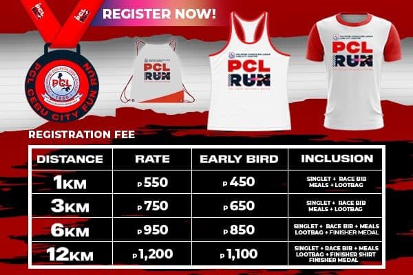 PCL RUN race event poster image