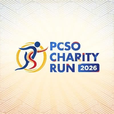 PCSO Charity Run 2026 race event logo image