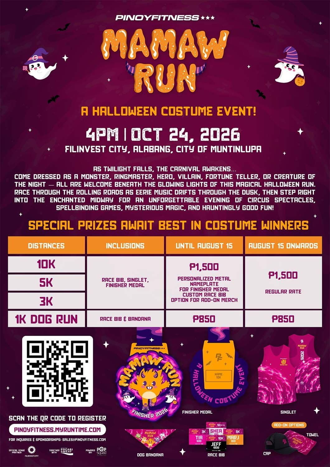 PF Mamaw Run 2026 race event poster image