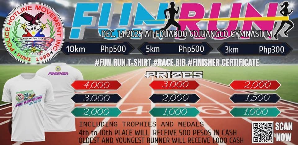 PHMI Paniqui Tarlac Takbo race event banner image