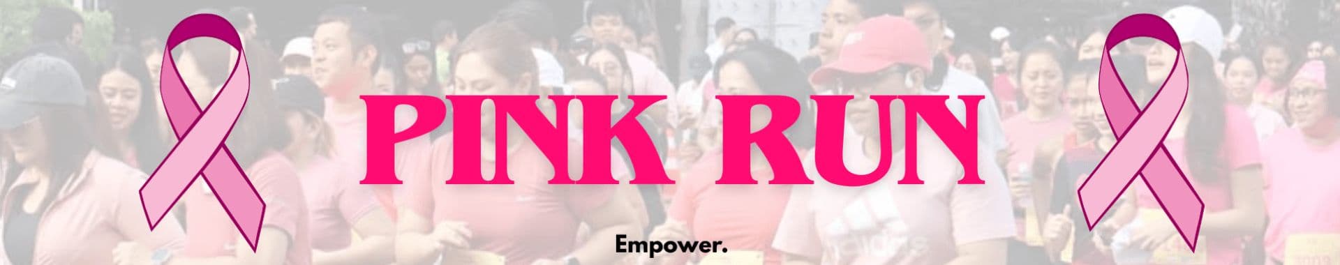 Pink Run race event banner image