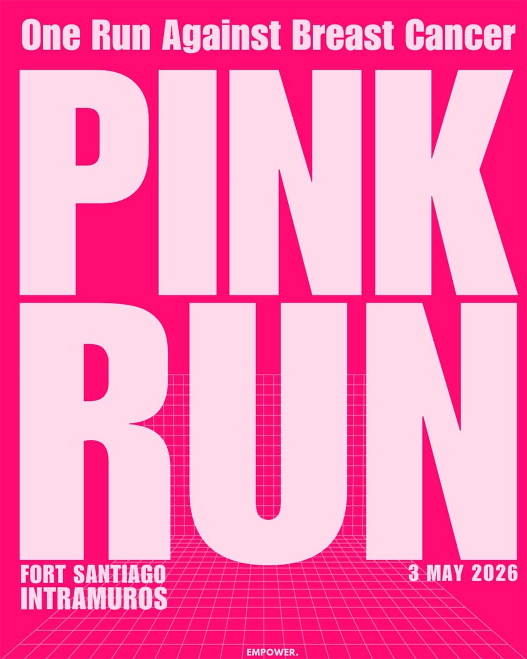 Pink Run race event poster image