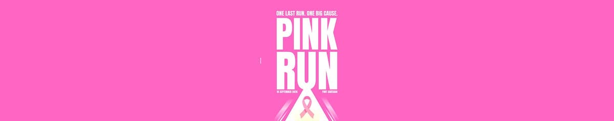 Pink Run Leg 3 race event banner image