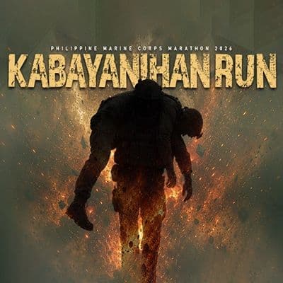 PMC Kabayanihan Run 2026 race event logo image
