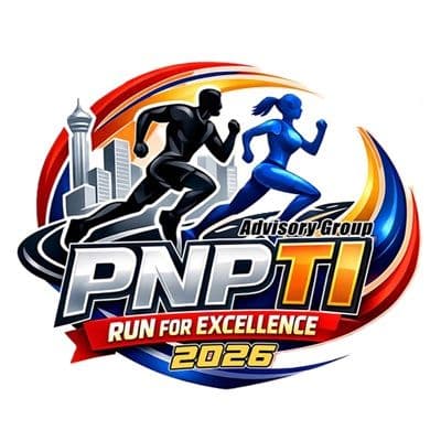 PNPTI Run for Excellence 2026 race event logo image