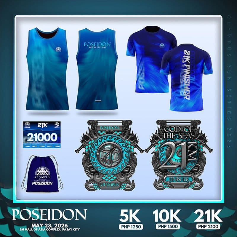Poseidon Olympus Run 2026 race event poster image