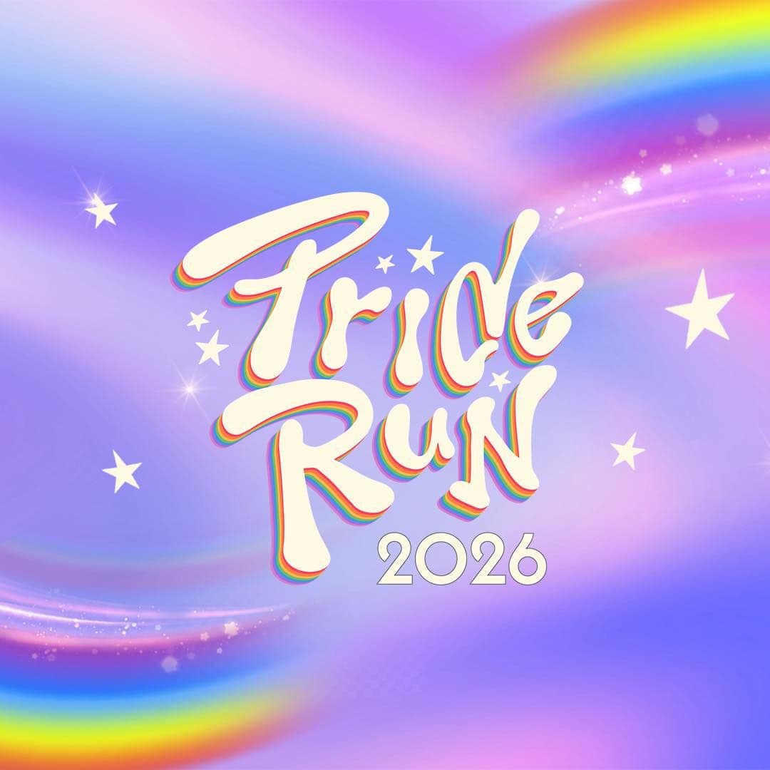 Pride Run 2026 race event logo image