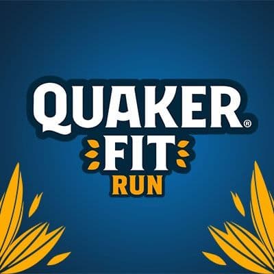 QuakerFit Run 2026 race event logo image