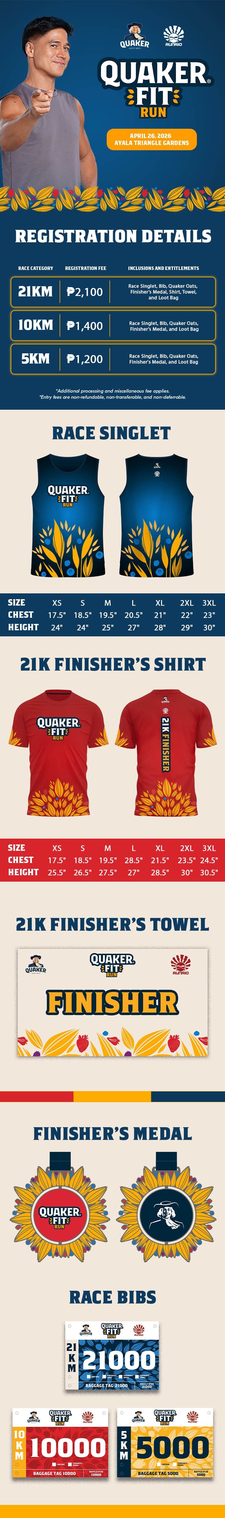 QuakerFit Run 2026 race event poster image
