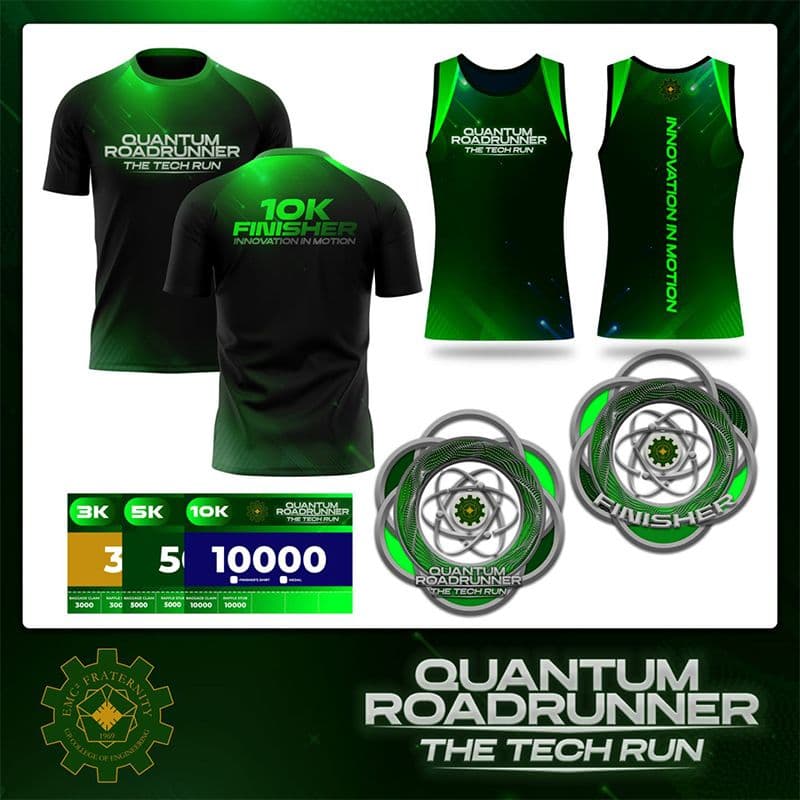 Quantum Roadrunner race event poster image
