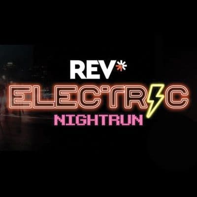 REV Electric NightRun 2025 race event logo image