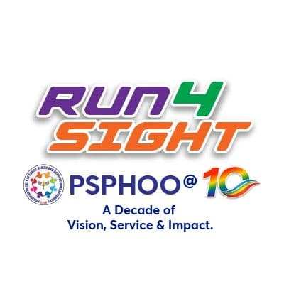 Run 4 Sight: PSPHOO @10 race event logo image