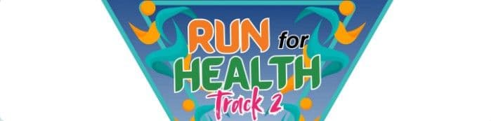 Run for Health – Track 2 2026 race event banner image
