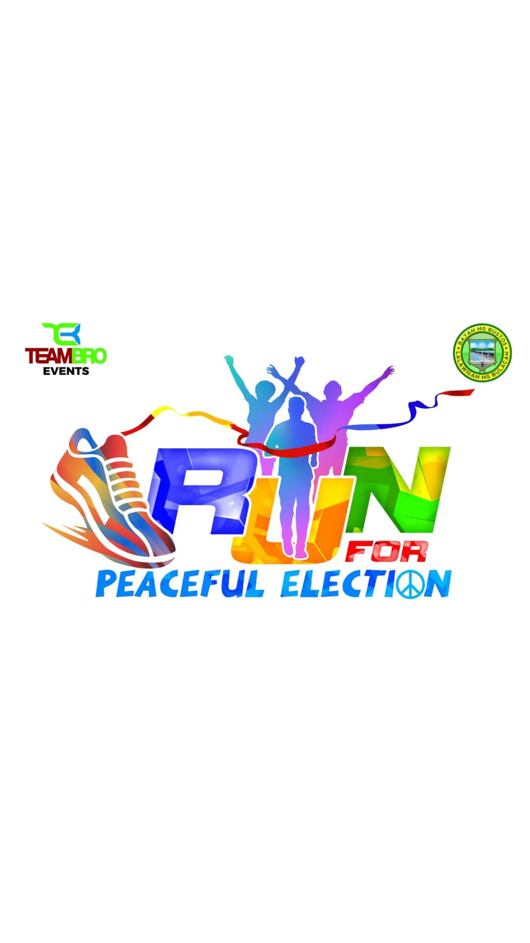 Run For Peaceful Election race event poster image