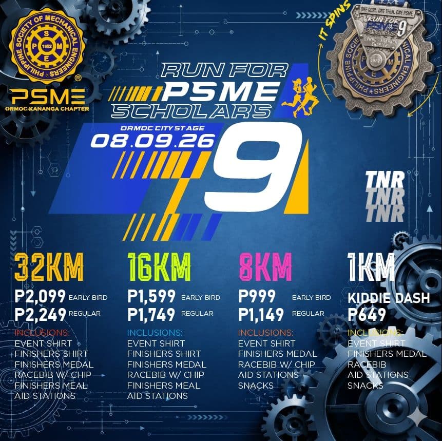 Run for PSME Scholars race event poster image