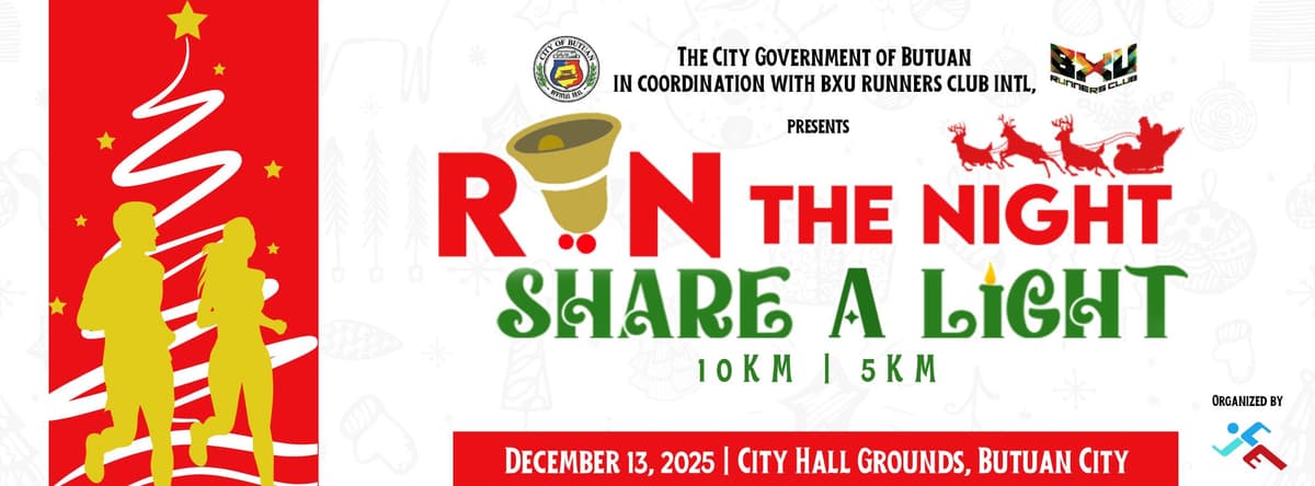 Run the Night, Share a Light race event banner image