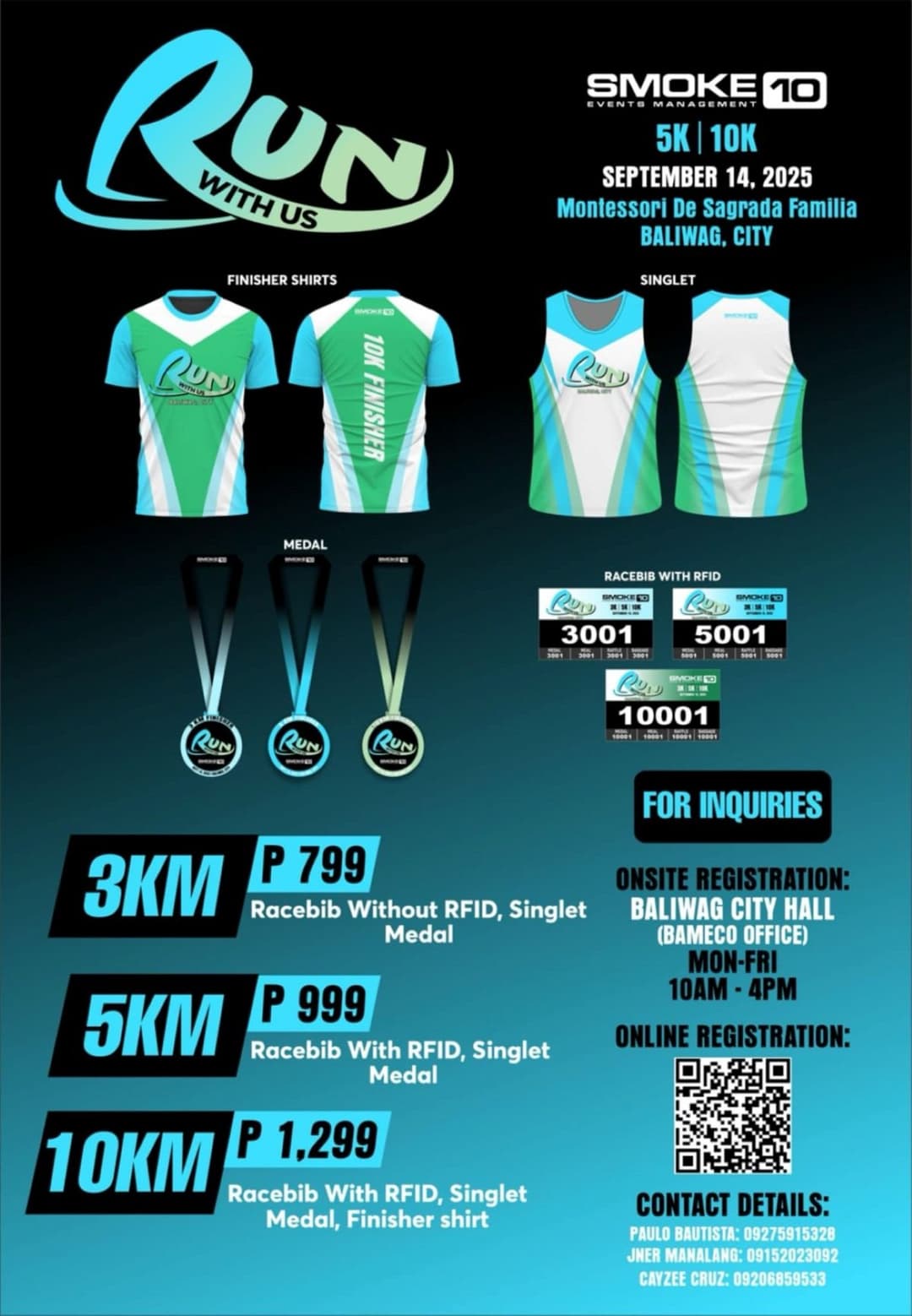 Run With Us poster